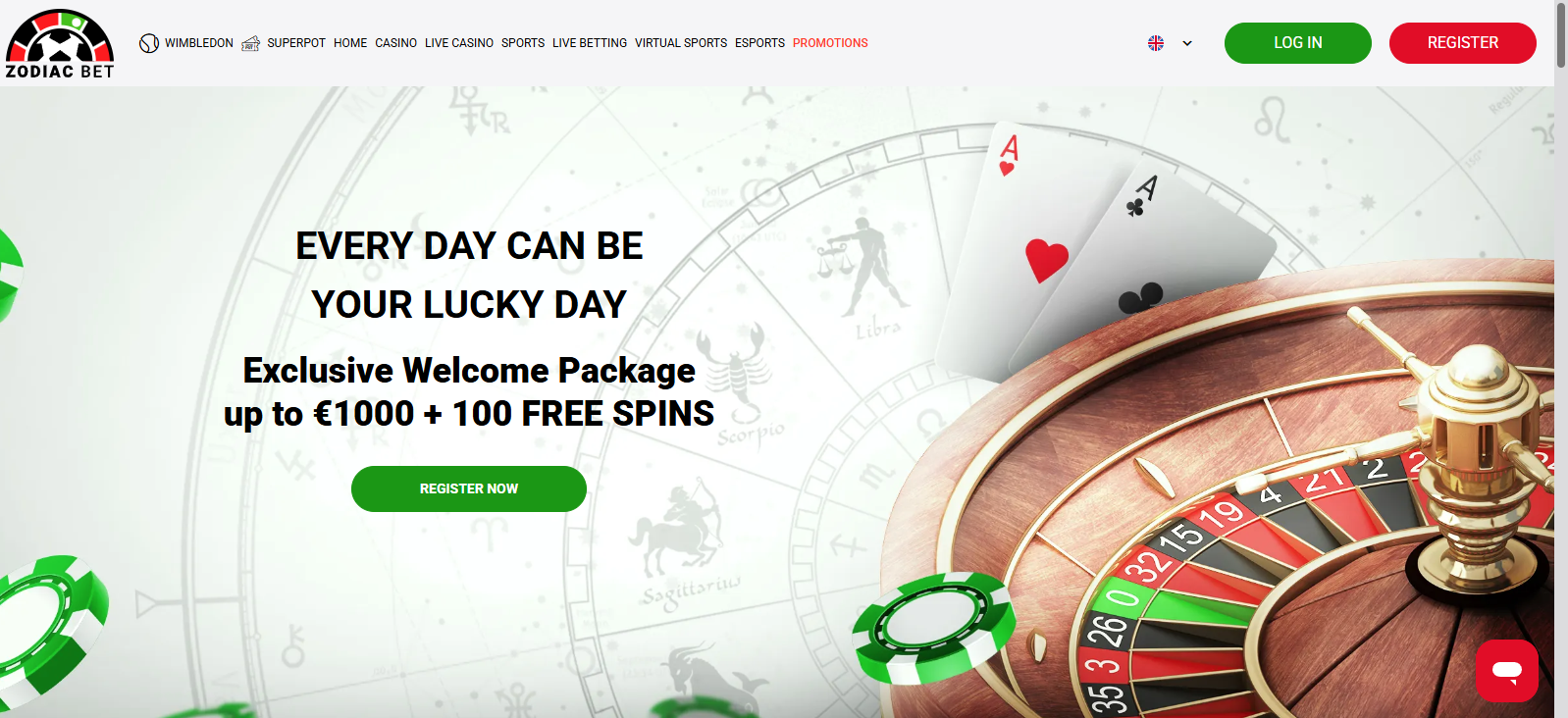Zodiacbet online casino website