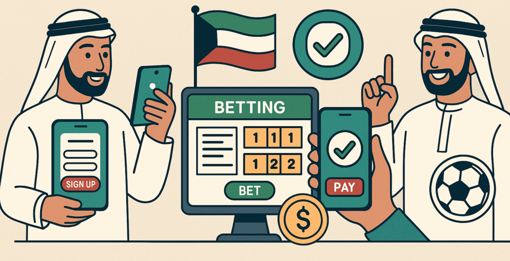 A Detailed Walkthrough for Kuwaiti Players on How to Bet at Offshore Sportsbooks