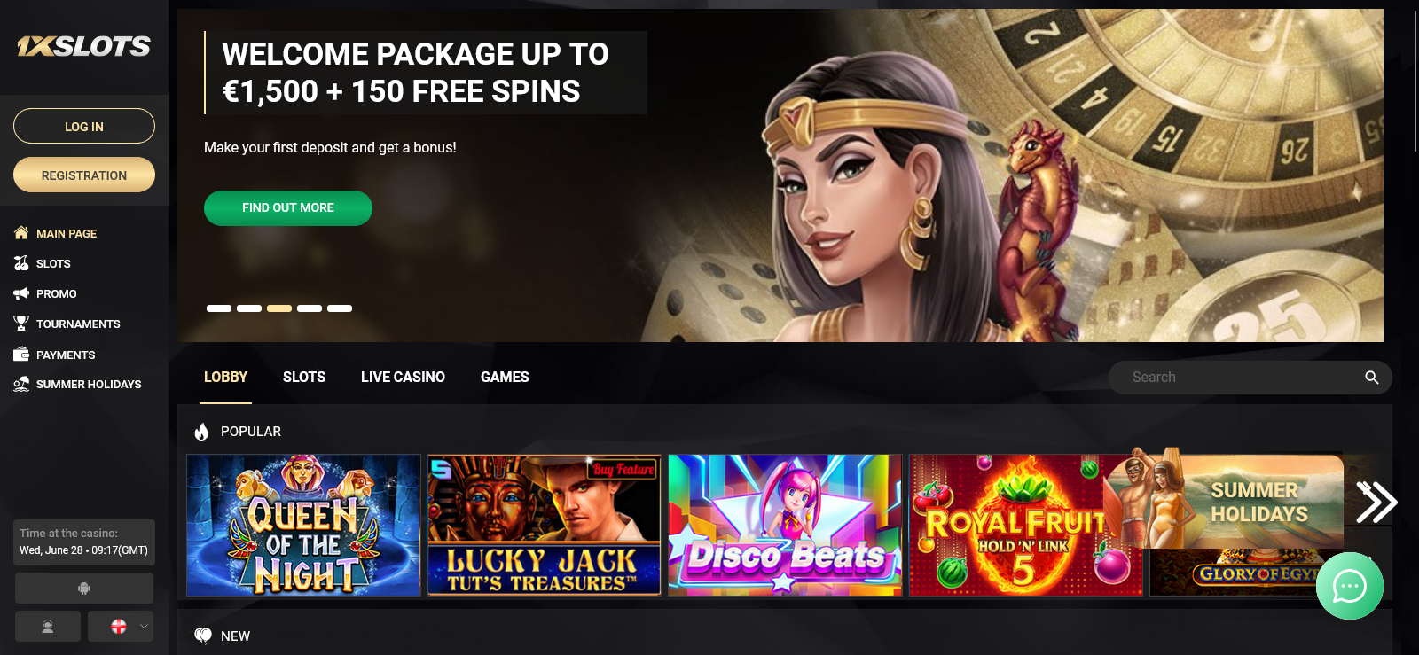 1xSlots casino 1 review in Kuwait