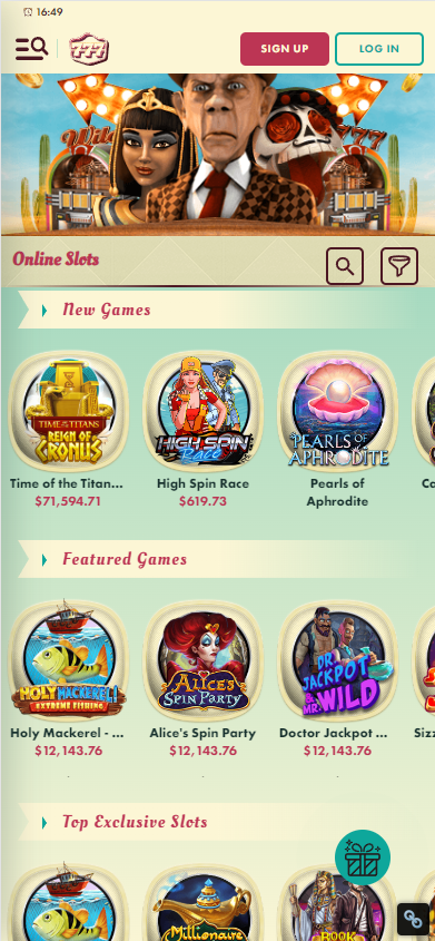777 mobile gaming