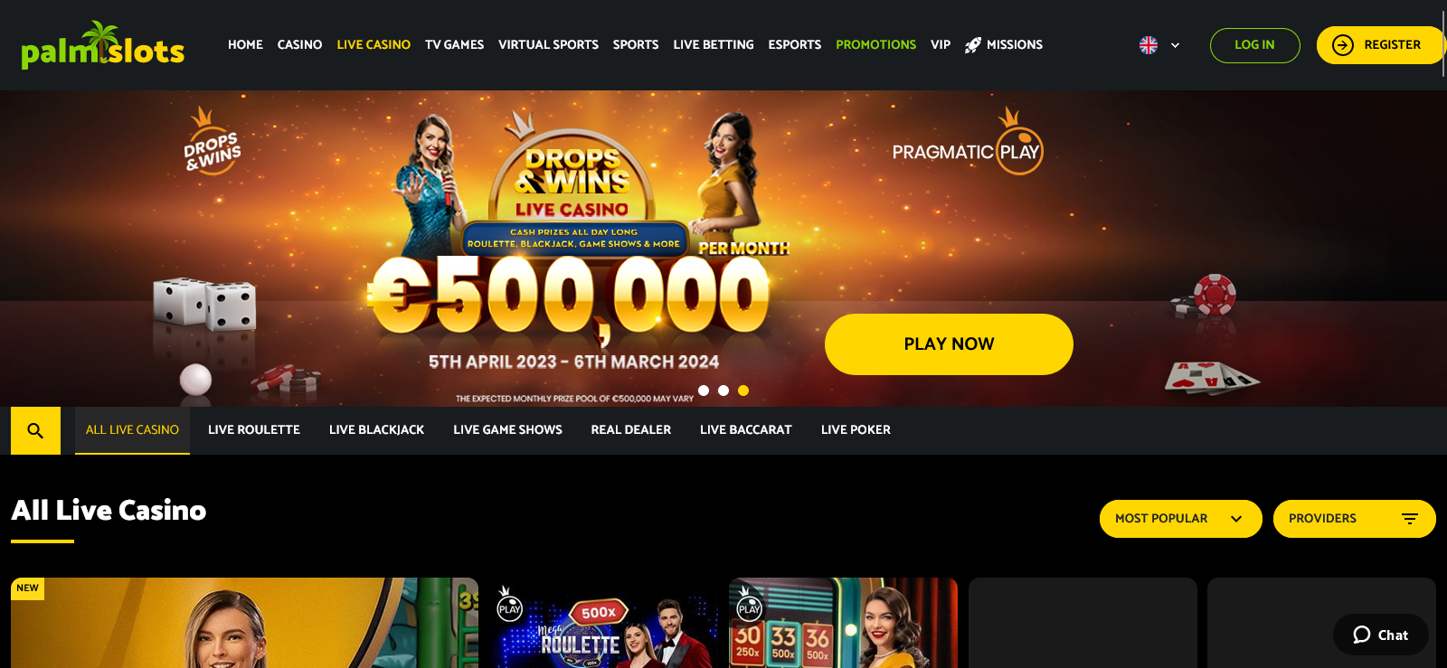 PalmSlots Casino 2 in Kuwait