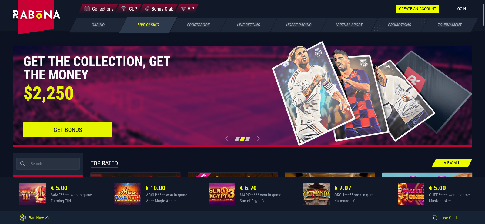 Rabona Casino 2 in Kuwait