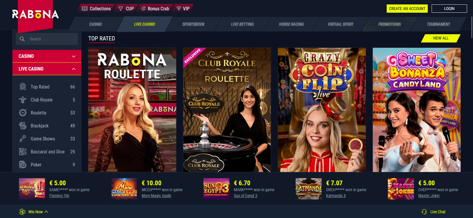 Rabona Casino 3 in Kuwait